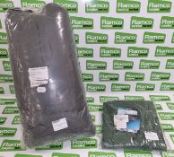 British Forces medium weight sleeping bag, Fecsa compression sack, Fecsa sleeping bag liner