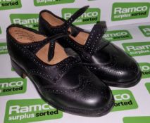Piper brogue shoes - Black - size 6 L - NSN 8430-99-973-3127