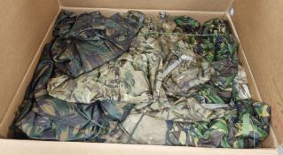 150x British Forces mixed sheets / covers - Camo MTP & DPM / Desert - mixed sizes