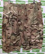 50x British Army MTP combat shorts - mixed sizes