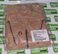 4x British Army MK16A Air crew coveralls - Sand - size 3 - NSN 22C - 8415-99-212-3907