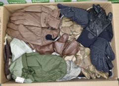 60x pairs of Various gloves, mittens & cold weather gloves - mixed sizes
