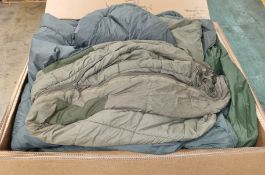 30x Medium weight sleeping bags - various types - may include arctic