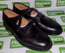 Highland lace up shoe - Black - size 9 M - NSN 8430-99-975-3135
