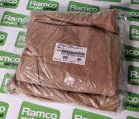 16x British Army MK16A Air crew coveralls - Sand - size 5 - NSN 22C 8457-99-212-3909