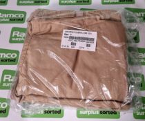 16x British Army MK16A Air crew coveralls - Sand - size 5 - NSN 22C 8457-99-212-3909