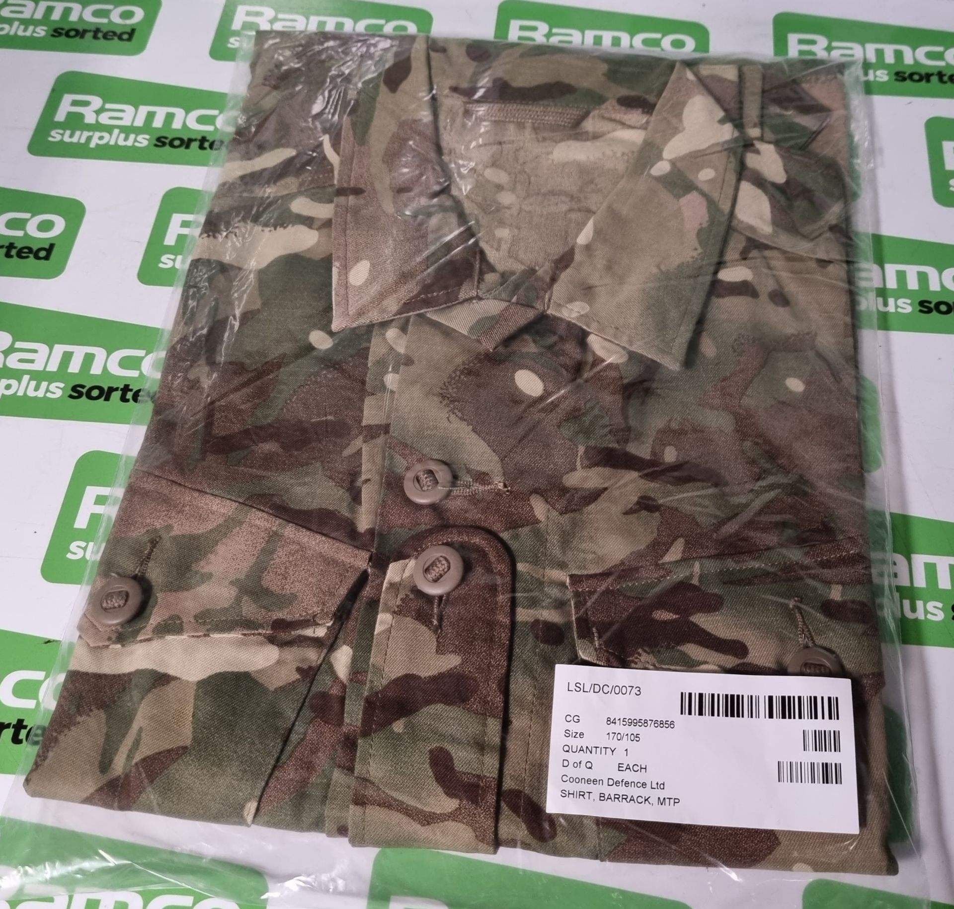 19x British Army MTP shirts - barrack - see description for sizes - Image 7 of 22