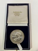 A Heriot-Watt University Watt Club medal awarded to Ralph Parkinson 10th July 2002 in original box