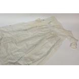 A collection of christening dresses/ children's dresses, comprising various cotton dresses each with