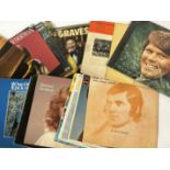 A collection of various records comprising, Simon and Garfunkel's Greatest Hits, Richard