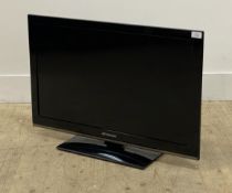 A 31' Polaroid flat screen HD TV, complete with remote and power lead.