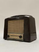 A Vintage bakerlight cased 'EKCO' wireless radio