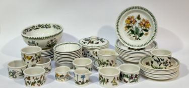 A collection of Portmeirion, The Botanic Garden collection dinner service comprising, a large