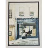 C.Taylor, Old Town, Victoria Street view, watercolour and pencil, signed and dated '59 pencil bottom
