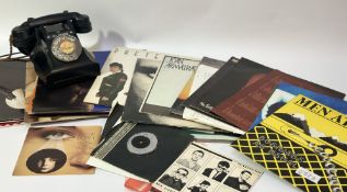A collection of various records comprising, The Pretenders, Abba, Grace Jones, The Police etc,