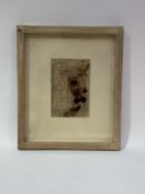 Jenny Smith (Scottish), "Lost Letter", mixed media, dated 1994, framed, artist label verso. (