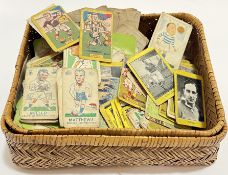 A large quantity of vintage cigarette cards, mainly Football Stars (Scottish football), including