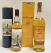 A 1L bottle of Glenmorangie Highland Single Malt Whisky (ten year, boxed), together with a 1993