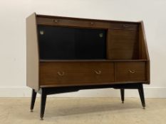 G-Plan, a mid century teak / tola wood side cabinet from the Librenza range, fitted with a