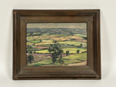 Property of the Late Countess Haig: Dudley Dixon (British, fl. 1930-50), Summer Landscape,