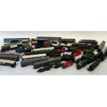 A large collection of Modern/Vintage miniature model trains comprising, a Rivarossi Union Pacific