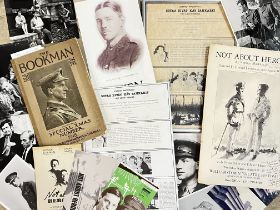 World War One Interest, a collection of theatre items relating to Stephen MacDonald (actor and