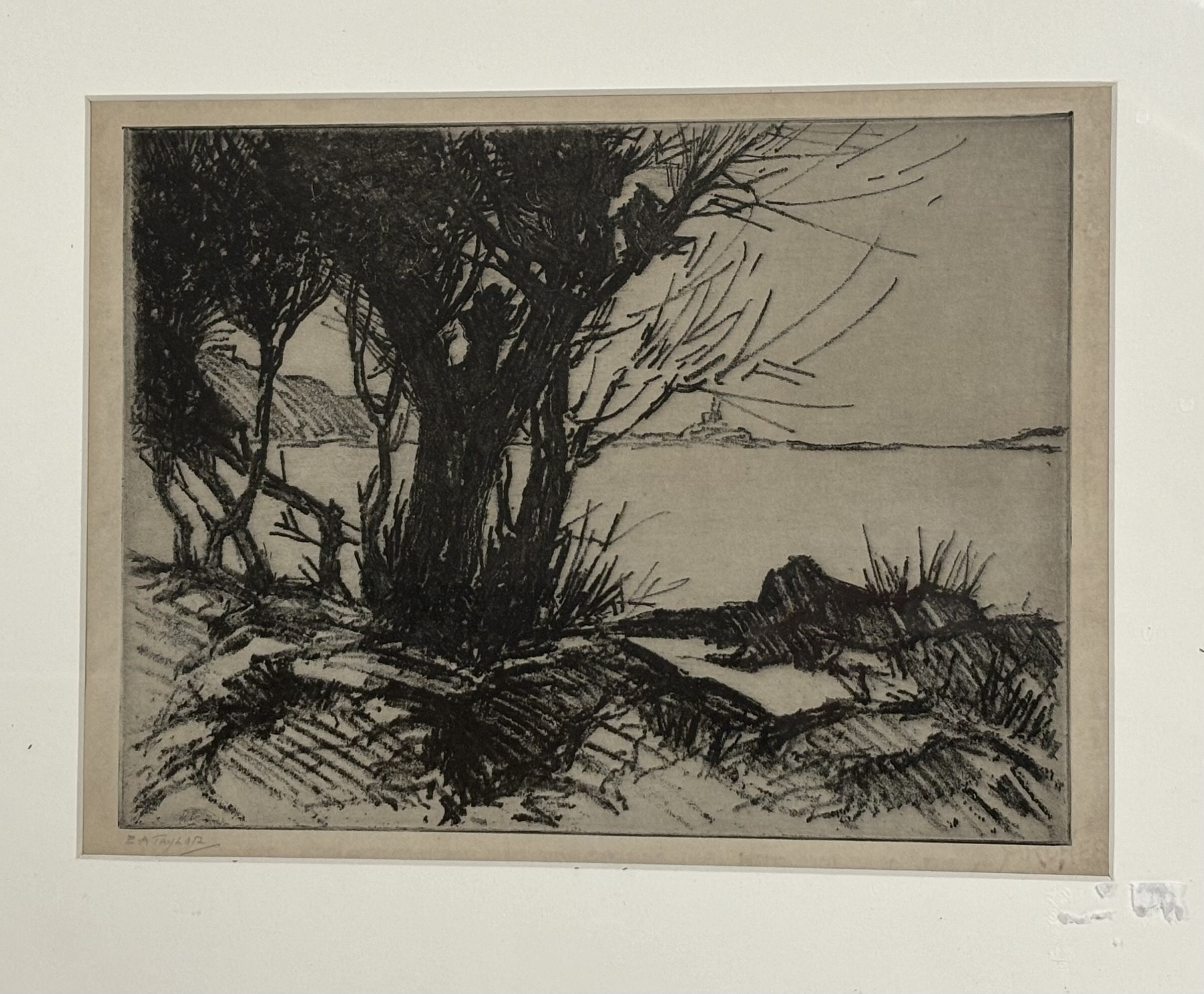 Property of the Late Countess Haig, A pair of Ernest Archibald Taylor (Scottish 1874-1951) etchings, - Image 2 of 2