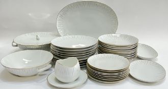 Thomas Germany, a thirty four piece part dinner service comprising an ashet (w- 39cm), a large