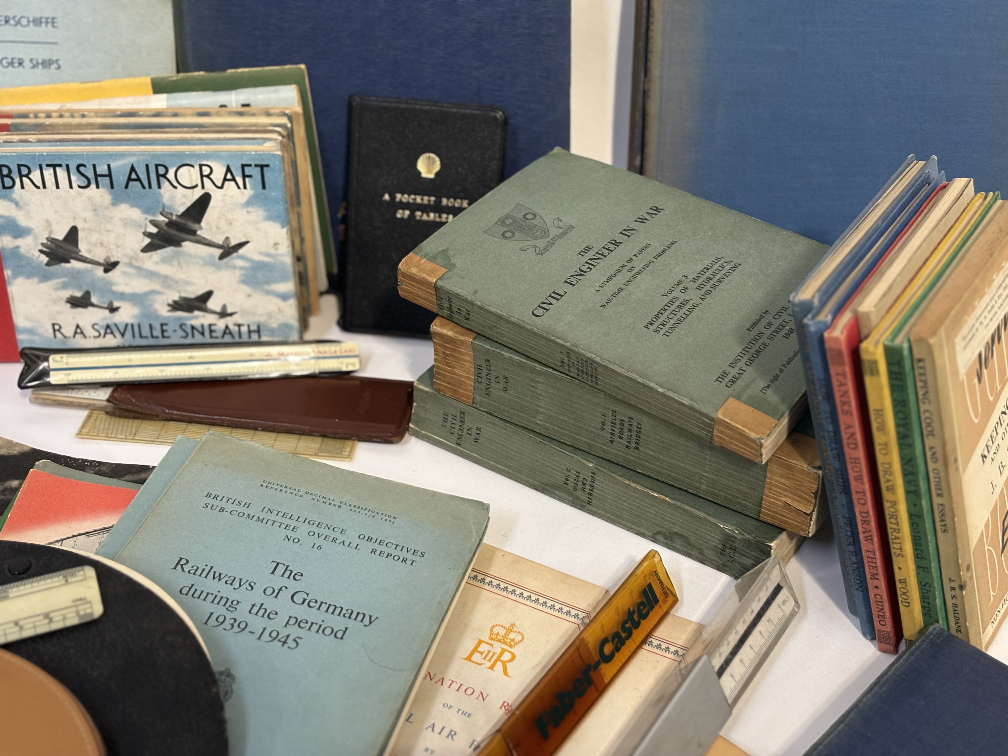 A large collection of Aircraft, Civil Engineering, Railway, Warships etc published works - Image 3 of 3