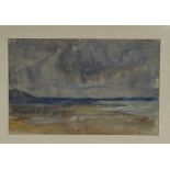 Property of the Late Countess Haig, Unknown Artist, Beach Landscape, watercolour on paper, unsigned,