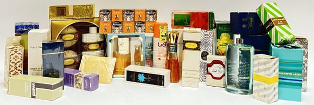 A group of cosmetics products, fragrances, and soaps etc...(including Floris, Roger Gallet,