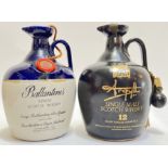 A 75.7cl bottle of 70 proof Argyll Single Malt Scotch Whisky (12 year), together with a stoneware