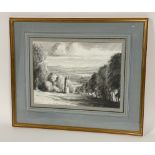 Property of the Late Countess Haig, John Boyd-Brent, William Wallace, charcoal, watercolour and