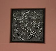 Property of the Late Countess Haig, Adrienne Haig (née Morley); 1929-2010, An Op Art square panel