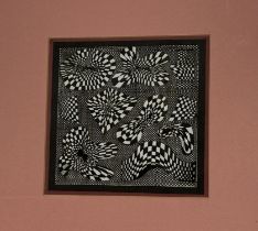 Property of the Late Countess Haig, Adrienne Haig (née Morley); 1929-2010, An Op Art square panel
