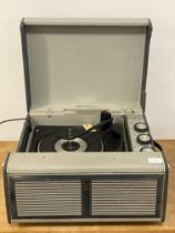 A vintage Bush Monarch portable record player.