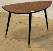 An Ikea end table. H53cm, L77cm.