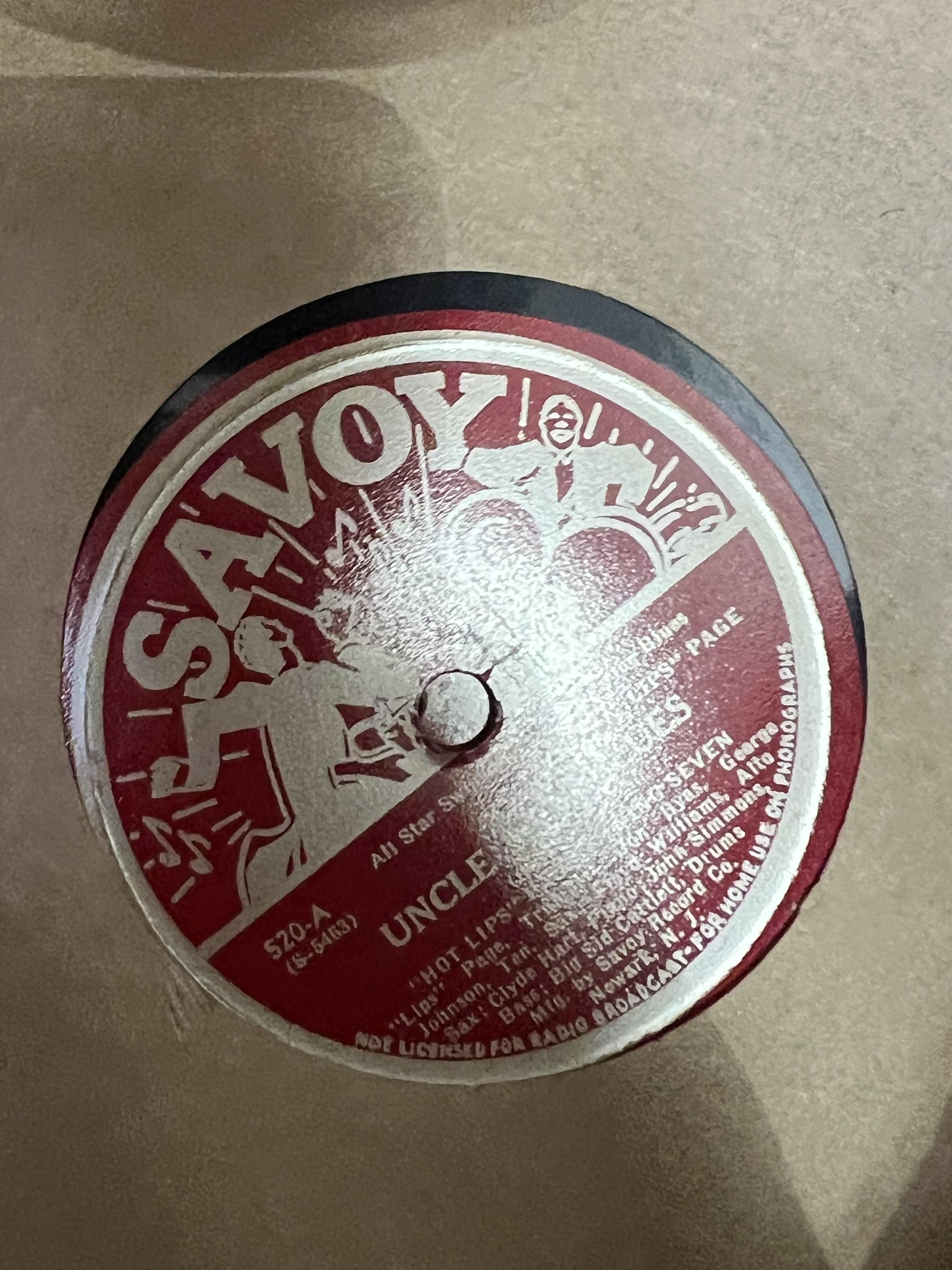 A selection of rare vintage shellac 78rpm records comprising three boxes of mostly unused Savoy - Image 4 of 6