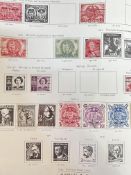 A KG6 Gibbons stamp album (5.9 no. 3419) containing various national stamps (Australia, Falklands,