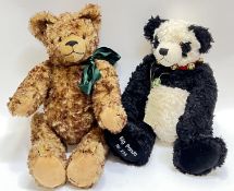 A rare limited edition (of thirty) large size Hermann mohair bear with growler (h- 59cm), together