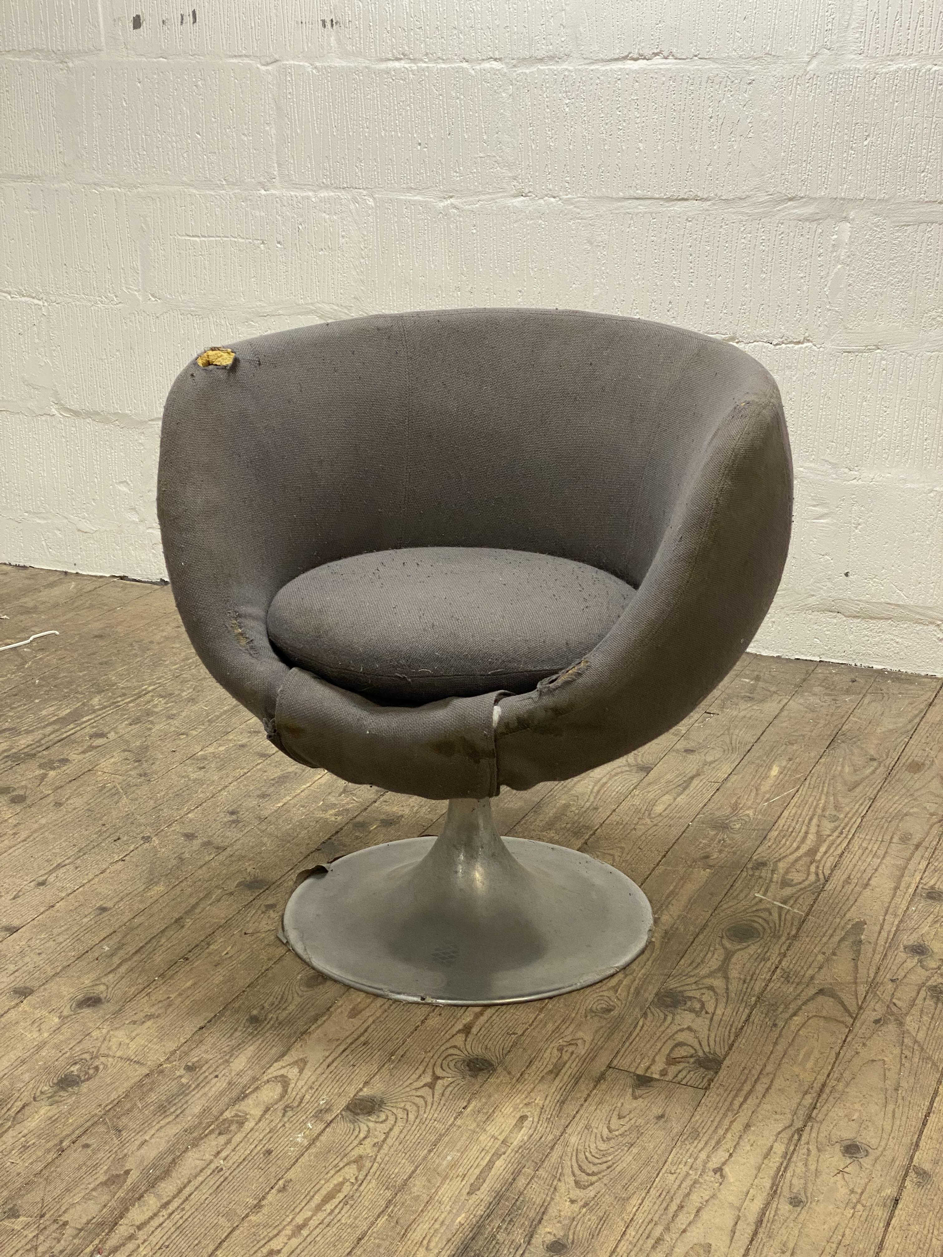 Attributed to Lennart Bender for Ulferts Ab, a mid century Swedish 'crocus' lounge chair, circa - Image 2 of 2
