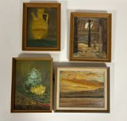 Property of the Late Countess Haig - A collection of small framed works by Emily Balfour Melville (