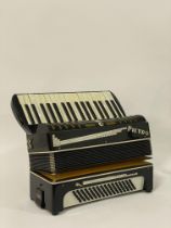 A vintage Italian bellow accordion by Pietro W45cms