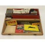 Vintage Toys, The Trix portable model railway in original fitted case. W54cm.