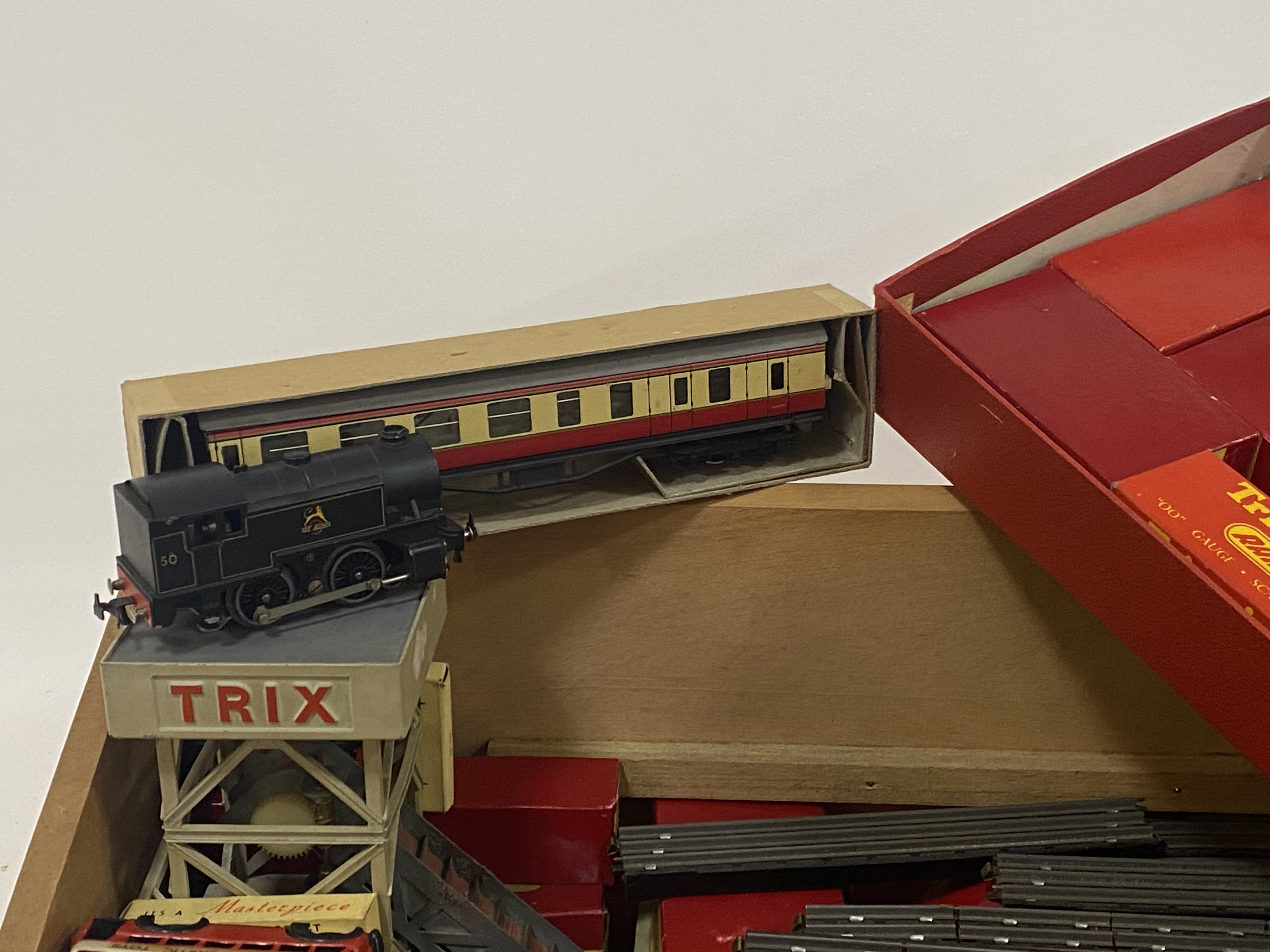 Vintage Toys, The Trix portable model railway in original fitted case. W54cm. - Image 2 of 2