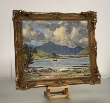 John Cook, R.S.A., R.B.A. (1867-1923), Isle Ornsay (Skye), signed lower right and dated 1915, oil on