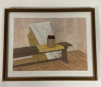James Turnbulll, Honestly, watercolour on board, signed bottom left and dated '73, artist label