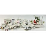 A quantity of Portmeirion comprising several items of Botanic Garden including a teapot (h- 19cm, w-