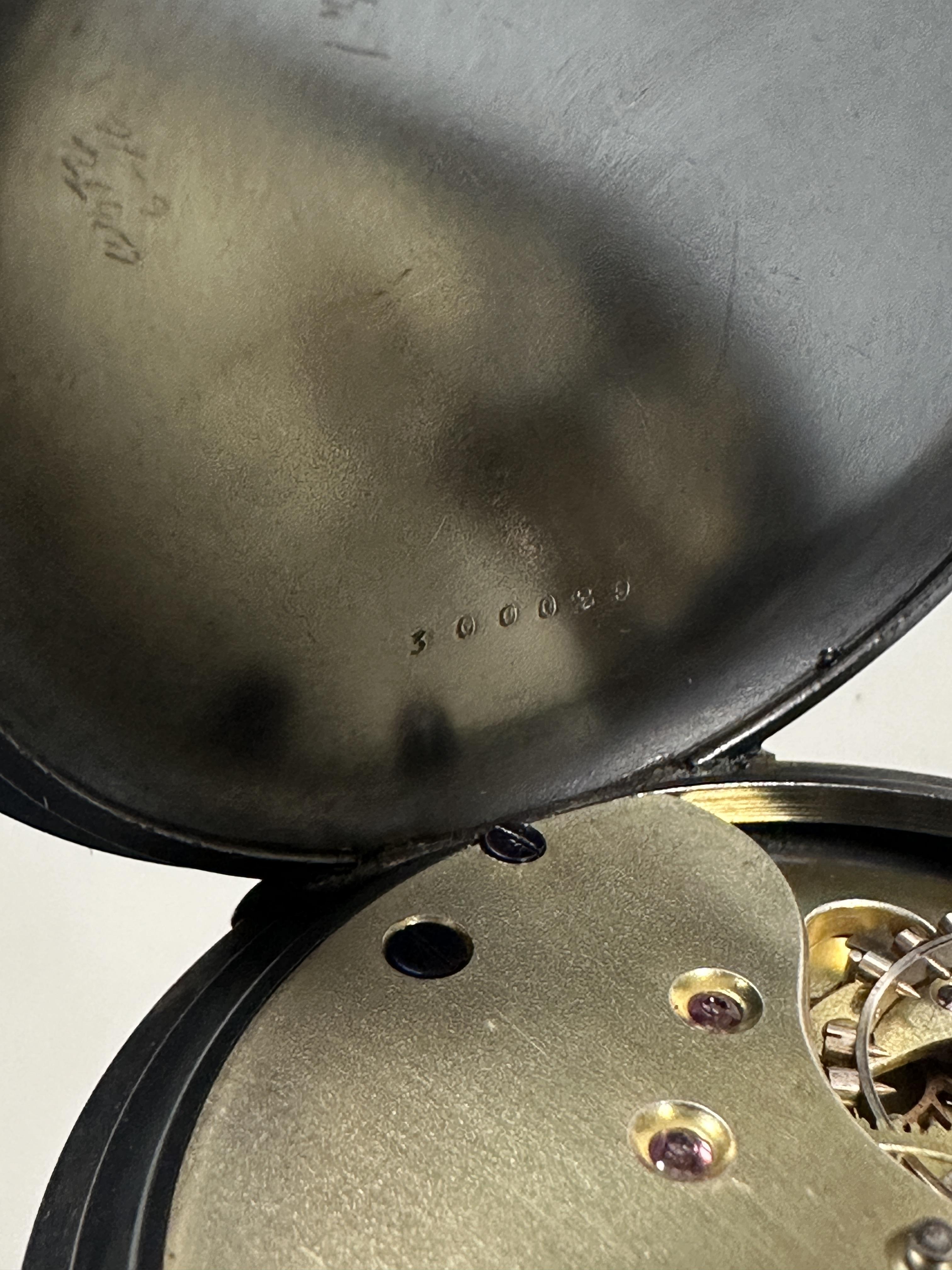 A S. Smith & Son Watchmakers to the Admiralty 9 The Strand London open face gunmetal cased pocket - Image 3 of 5