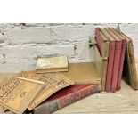 A group of vintage books including several on carpentry/joinery, several carpentry booklets, Pride